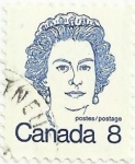 Stamps Canada -  PRIMEROS MINISTROS Y REINA ISABEL II. REINA ISABEL II. YVERT CA 514