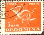 Sellos de Europa - Rumania -  Intercambio 0,20 usd 5 b. 1957