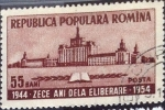 Sellos de Europa - Rumania -  Intercambio 0,30 usd 55 b. 1954