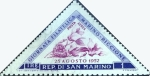 Stamps San Marino -  Intercambio crxf 0,20 usd 1 l. 1952