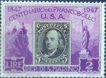 Sellos de Europa - San Marino -  Intercambio crxf 0,30 usd 2 l. 1947