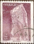 Sellos de Europa - Suecia -  Intercambio 0,20 usd 2 krone 1975