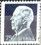 Stamps Sweden -  Intercambio 0,20 usd 75 ore 1973