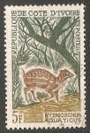 Stamps Ivory Coast -  Hyemoschus aquaticus-antilope