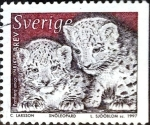 Sellos de Europa - Suecia -  Intercambio 0,35 usd 5 krone 1997