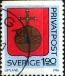 Stamps Sweden -  Intercambio 0,20 usd 1,90 krone 1986