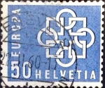 Stamps Switzerland -  Intercambio 0,45 usd 50 cent. 1959