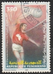 Stamps Tunisia -  Campeonato de África de Naciones, de volley-ball