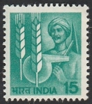 Stamps : Asia : India :  Tecnología agrícola