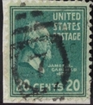 Stamps United States -  James Garfield