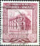 Stamps Venezuela -  Intercambio ma2s 0,20 usd 15 cent. 1955