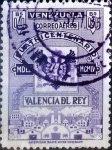 Stamps Venezuela -  Intercambio 0,25 usd 40 cent. 1955