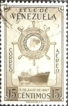 Stamps Venezuela -  Intercambio 0,20 usd 15 cent. 1952