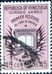 Stamps Venezuela -  Intercambio 0,20 usd 45 cent. 1957