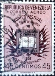 Sellos del Mundo : America : Venezuela : Intercambio 0,20 usd 45 cent. 1957