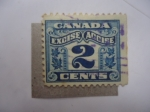 Sellos de America - Canad -  Cifras - Excese-Accise - 2 Cent.