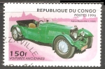 Sellos de Africa - Repblica del Congo -  Aston Martin MK II 1936