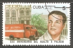 Stamps Cuba -  XXX Aniversario del asalto a Palacio