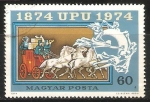 Sellos de Europa - Hungra -  Centenario U.P.U. 1874-1974-Unión Postal Universal 