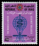 Stamps Iraq -  Lucha contra la malaria