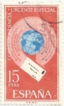 Stamps Spain -  CORREO URGENTE. ALEGORIAS. GLOBO TERRAQUEO Y CARTA. EDIFIL 2042