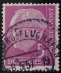 Stamps Germany -  Theodor Heuss