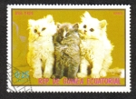 Stamps : Africa : Equatorial_Guinea :  Cats,III-1976