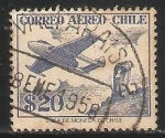 Stamps Chile -  Avion