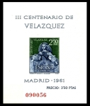 Stamps Spain -  III Centenario de la muerte de Velázquez