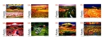 Stamps Spain -  Mar, Paisajes.