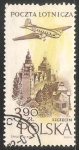 Stamps Poland -  Correo aereo