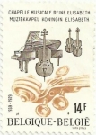 Sellos de Europa - B�lgica -  40 ANIVERSARIO DE LA CAPILLA MUSICAL REINA ISABEL. INSTRUMENTOS MUSICALES. YVERT BE 1958