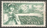 Stamps Poland -  Barco