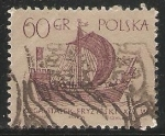 Stamps Poland -  koga statek fryzyjski