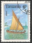 Stamps Tanzania -  Jahazi