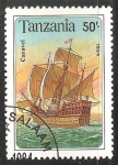 Sellos de Africa - Tanzania -  Caravel