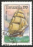 Stamps Tanzania -  Battle - ship