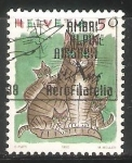 Sellos de Europa - Suiza -  Gatos