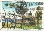 Stamps Spain -  (139) DIA DE LAS FUERZAS ARMADAS. MEDIOS DE COMBATE. EDIFIL 2572