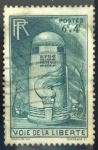 Stamps France -  Camino a la libertad