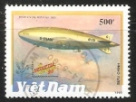 Stamps Vietnam -  Air ships