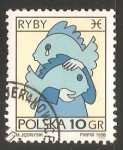 Stamps Poland -  Pisces