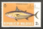 Stamps Maldives -  Katsuwonus Pelamys