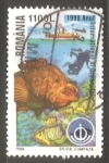 Stamps Romania -  Pez