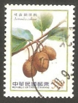 Sellos de Asia - Taiw�n -  3430 - flor y fruto, actinidia callosa