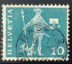 Stamps Switzerland -  Mensajero de Schwyz