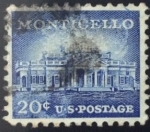 Stamps United States -  Monticello