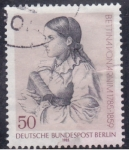 Stamps Germany -  Berlin - 693 - II centº del nacimiento de la escritora Bettina von Arnim