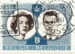 Stamps Belgium -  BODA REAL DE BALDUINO Y FABIOLA. VALOR FACIAL 6 BEF. YVERT BE 1171