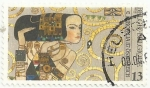 Stamps Belgium -  EUROPALIA´87 EN AUSTRIA. LA ESPERA, DE GUSTAV KLIMT. YVERT BE 2247